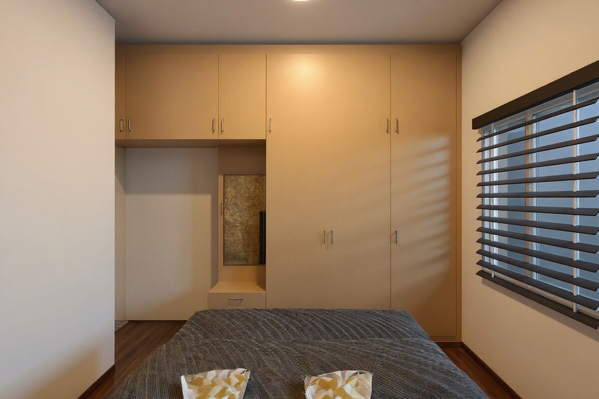 Floor-to-Ceiling Wardrobe featuring German Blum Soft-Close Hinges #2